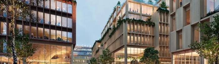  "Stockholm Wood City": munduko zurezko hiri handienaren proiektua